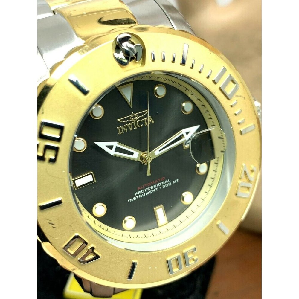 Invicta Men's Gold and Black Watch - Picture 11 of 12